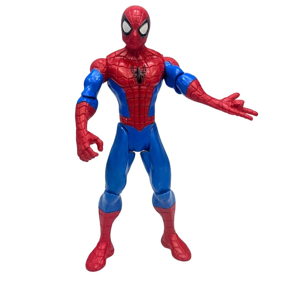 Vintage Marvel Spider-Man 12" Action Figure Toy Biz 2002 Comic Variant Loose